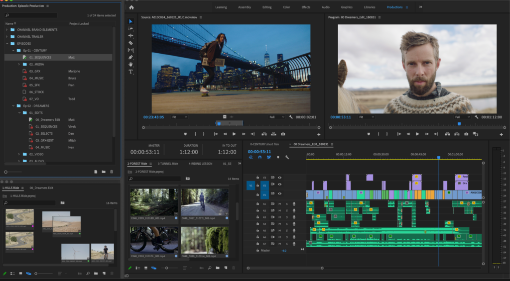 Best AI Software For Video Editing - Adobe Premiere Pro